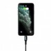 Кабель с оплеткой Baseus halo data cable Type-C to Lightning PD 18W 1m Black