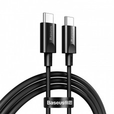 Кабель Type-C to Type-C Baseus Xiaobai series fast charging (100W, 20V, 5A) 1.5m Black