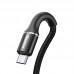 Кабель Baseus halo MicroUSB (3A) 0.5m Black
