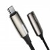 Переходник Baseus 2-in-1 L60S с Type-C на Type-C и 3.5mm Adapter Tarnish