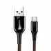 Кабель Baseus X-type Type-C (3A) 1m Black