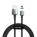 Кабель Baseus Zinc Magnetic Lightning (1.5A) 2m Black