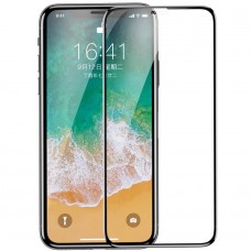 Защитное стекло Baseus 0.23mm Anti-break edge Arc-surface for iPhone X/Xs Black