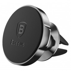 Автодержатель Baseus Small ears series Magnetic suction bracket (Air outlet type) Black