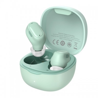 Беспроводные Bluetooth наушники Baseus Encok True Wireless Earphones WM01 Green