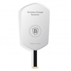 Приемник для БЗУ Baseus QI wireless Micro USB (1A) White