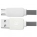 Кабель Baseus String Lightning 1M Gray+White