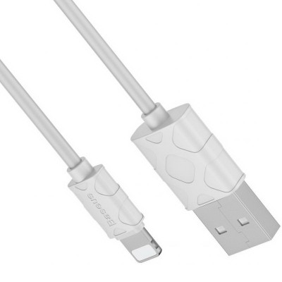 Кабель Baseus String Lightning 1M White