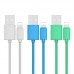 Кабель Baseus String Lightning 1M White