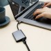 USB-хаб Baseus Enjoyment series Type-C to RJ45+USB3.0 HUB Adapter Gray