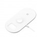 Беспроводное зарядное устройство (AirPower) Baseus Smart 3in1 Wireless (для Apple Watch, iPhone, AirPods) 18W MAX White