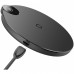 Беспроводная зарядка Baseus Digtal LED Display Wireless Charger Black