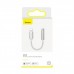 Аудио переходник для iPhone с Lightning на 3.5mm Baseus L3.5 White