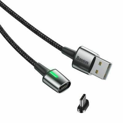 Кабель Baseus Zinc Magnetic Type-C (2A) 2m Black