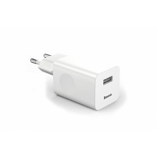 Сетевое зарядное устройство Baseus Charging Quick (1USB 2.4AQC3.0) White