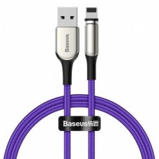 Магнитный кабель для зарядки iPhone Baseus Zinc Magnetic Cable for Lightning (Charging only) 2A 1m Purple