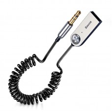 Аудио Bluetooth адаптер (ресивер) Baseus USB Bluetooth 5.0 BA01 Black