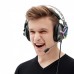 Игровые наушники для ПК Remax RM-810 Wargod Series Gaming Headphone с микрофоном и LED подсветкой Grey