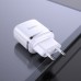 Сетевое зарядное устройство Hoco N4 (комплект с кабелем Lightning, для iPhone) 2USB, 2,4A White