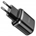 Сетевое зарядное устройство Hoco N4 (комплект с кабелем Lightning, для iPhone) 2USB, 2,4A Black