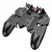 Игровой геймпад джойстик Hoco GM7 с 4 триггерами Black