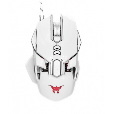 Проводная мышь Onikuma combating CW30 gaming mouse c подсветкой (3200 dpi) White 