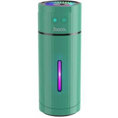 Увлажнитель воздуха Hoco DI15 Peaceful portable colorful light humidifier 90° 3.5Hours 1000nAh green