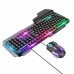 Игровой набор клавиатура и мышка для ПК с RGB подсветкой Hосо GM12 Light and shadow