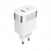 Сетевое зарядное устройство Hoco C58A Prominent PD+QC3.0 White