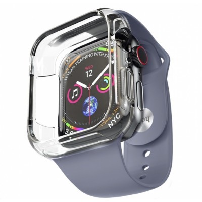 Pемешок Hoco WB09 (с бампером) для Apple Watch Series 1/2/3/4 (38/40mm) Blue