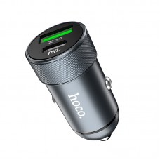 Автомобильное зарядное устройство Hoco Z32B Speed up PD+QC3.0 Gray