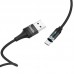 Кабель Hoco U76 Fresh magnetic MicroUSB 1.2m Black