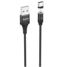 Кабель Hoco U76 Fresh magnetic Type-C 1.2m Black