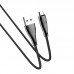 Кабель Hoco U75 Blaze magnetic MicroUSB 1.2m Black