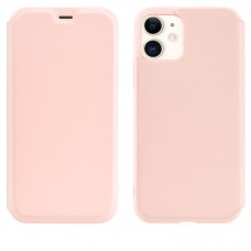 Чехол-книжка Hoco Colorful series liquid silicone для Apple iPhone 11 Pink