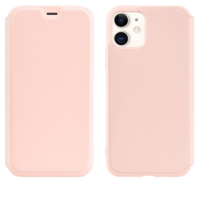 Чехол-книжка Hoco Colorful series liquid silicone для Apple iPhone 11 Pink