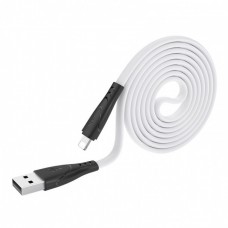 Кабель Hoco X42 Soft Silicone for Lightning White
