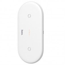 Беспроводная зарядка Hoco CW23 2-in-1 White