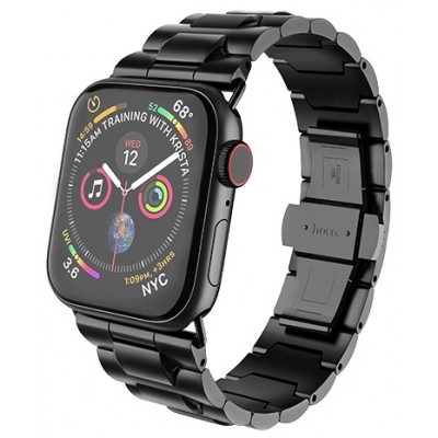 Ремешок Hoco WB03 Grand Steel для Apple Watch Series 1/2/3/4 (38/40mm) Black