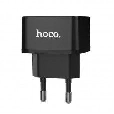 Сетевое зарядное устройство Hoco C70A Cutting-edge QC3.0 (1USB) Black