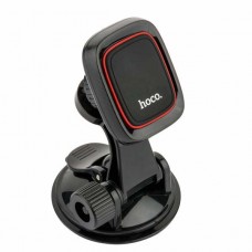 Автодержатель Hoco CA28 Happy journey series suction cup magnetic holder Black