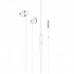 Вакуумные наушники с микрофоном Hoco M76 Maya universal earphones White
