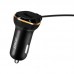 Автомобильное зарядное устройство Hoco Z14 + Lightning Cable (1USB 3.4A) Black