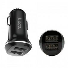 Автомобильное зарядное устройство Hoco Z1 (2USB 2.1A) Black