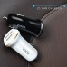 Автомобильное зарядное устройство Hoco Z1 (2USB 2.1A) White