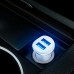 Автомобильное зарядное устройство Hoco Z1 c Lightning USB 2USB 2.1А White