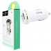 Автомобильное зарядное устройство Hoco Z1 (2USB 2.1A) White