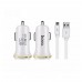 Автомобильное зарядное устройство Hoco Z1 (2USB 2.1A) White