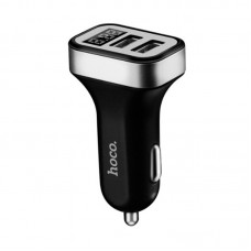 Автомобильное зарядное устройство Hoco Z3 Fast Charger (2USB 3.1А) Black