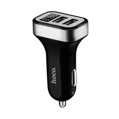 Автомобильное зарядное устройство Hoco Z3 Fast Charger (2USB 3.1А) Black